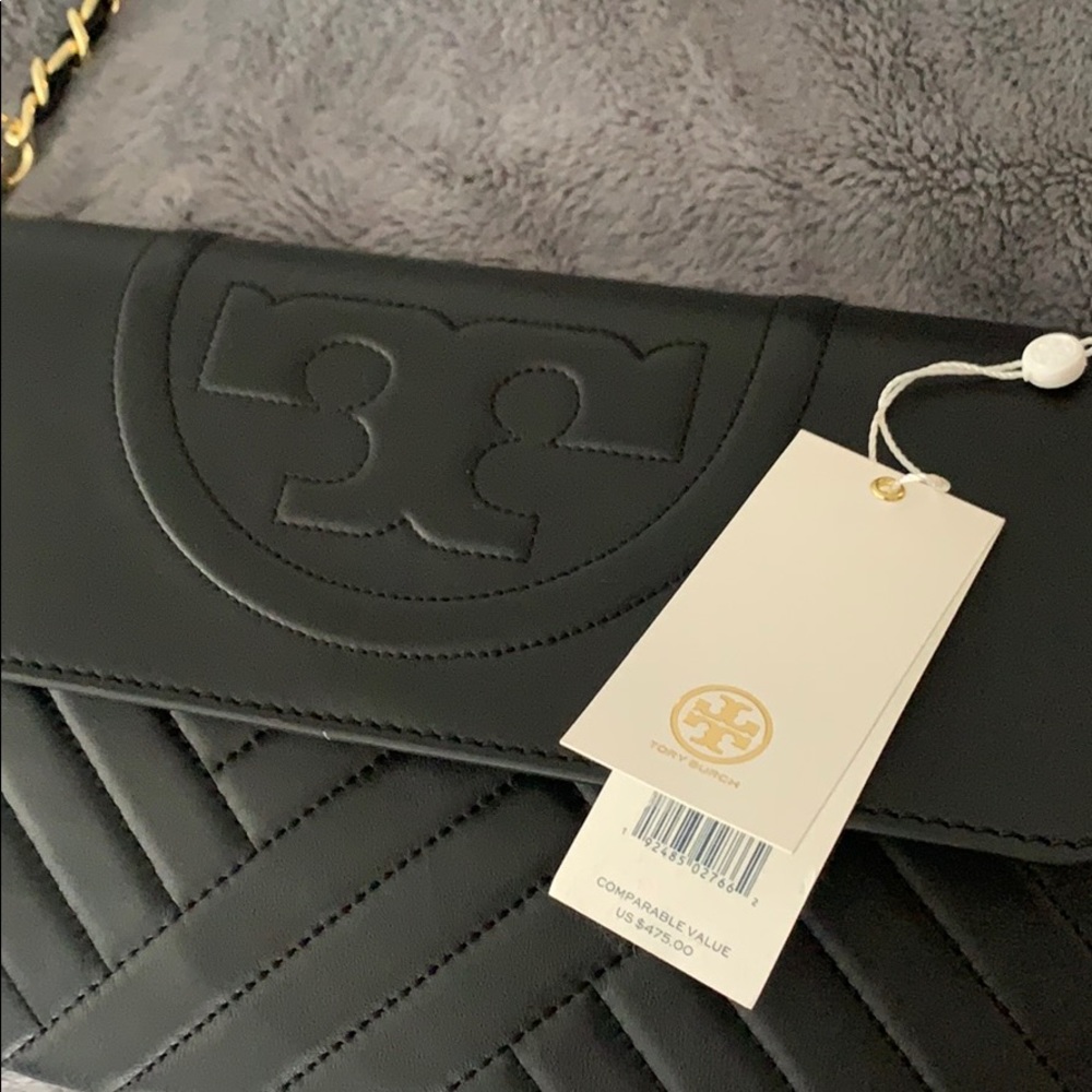 NWT Tory Burch Alexa Clutch/ Shoulder Bag